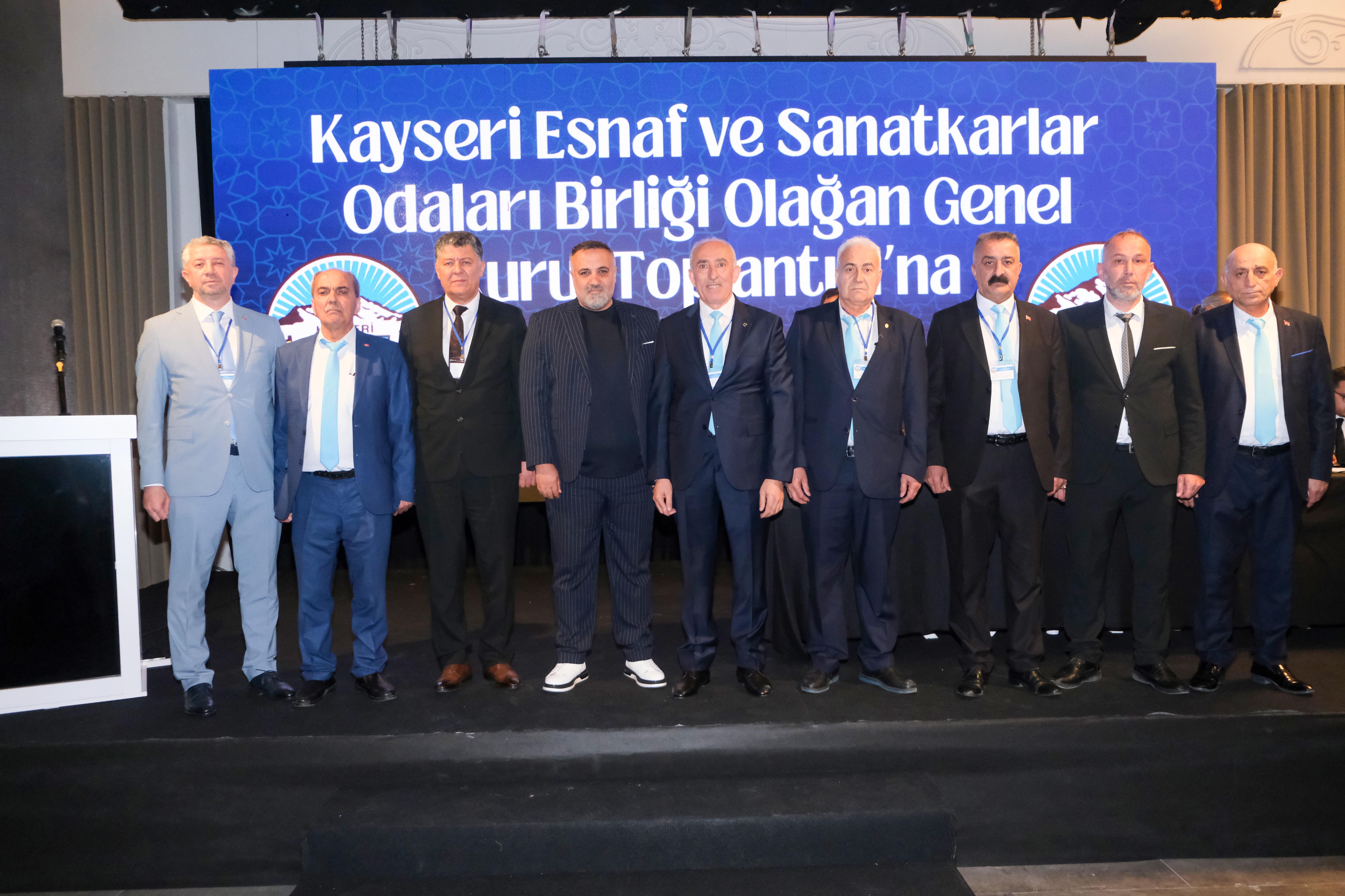 KESOB Seçimlerinde Başkan Şeyhi Odakır Yeniden Seçildi