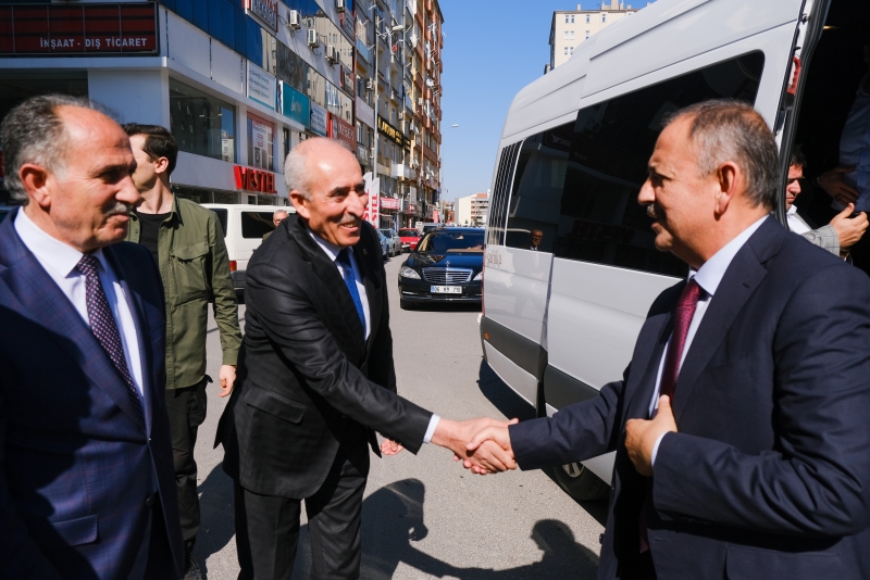 GÜRCAN VE ÖZHASEKI’DEN KESOB’A ZIYARET
