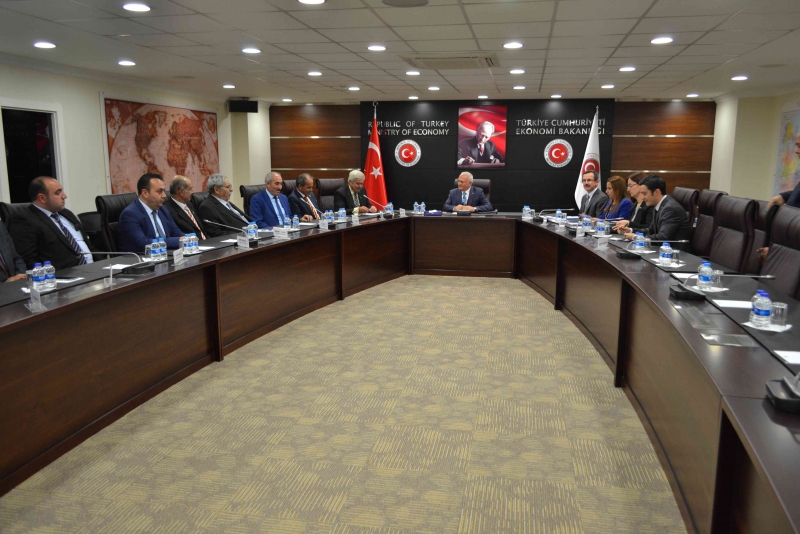 KESOB'DAN EKONOMİ BAKANI ELİTAŞ'A HAYIRLI OLSUN ZİYARETİ
